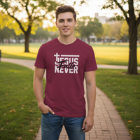Load image into Gallery viewer, Jesus Never Fails - Faith T-Shirt
