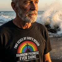 Load image into Gallery viewer, Rainbow Promise - Ever Shine: Genesis 9:13 Christian Tee