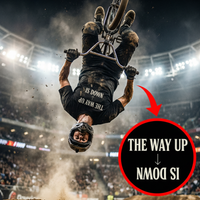 Load image into Gallery viewer, The Way Up Is Down: Matthew 23:12 Christian Tee