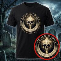 Load image into Gallery viewer, Memento Mori - Remember You Must Die Christian Tee