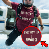 Load image into Gallery viewer, The Way Up Is Down: Matthew 23:12 Christian Tee