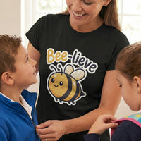 Load image into Gallery viewer, BEE-LIEVE: Mark 9:23 Christian Tee