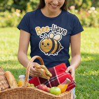 Load image into Gallery viewer, BEE-LIEVE: Mark 9:23 Christian Tee