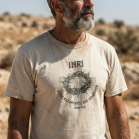 Load image into Gallery viewer, Jesus Nazarenus, Rex Iudaeorum: John 19:19 Christian Tee