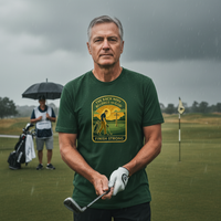Load image into Gallery viewer, "The Back Nine Belongs to God - Finish Strong" Christian Tee