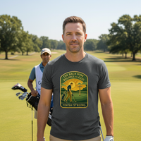 Load image into Gallery viewer, "The Back Nine Belongs to God - Finish Strong" Christian Tee
