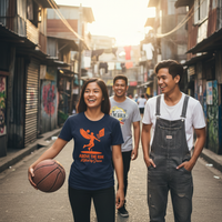 Load image into Gallery viewer, Above the Rim: Lifted By Grace - Christian Tee