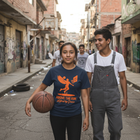 Load image into Gallery viewer, Above the Rim: Lifted By Grace - Christian Tee