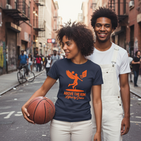 Load image into Gallery viewer, Above the Rim: Lifted By Grace - Christian Tee