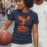 Load image into Gallery viewer, Above the Rim: Lifted By Grace - Christian Tee