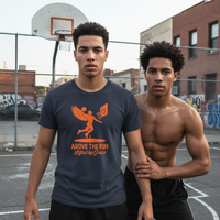 Load image into Gallery viewer, Above the Rim: Lifted By Grace - Christian Tee