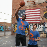Load image into Gallery viewer, Above the Rim: Lifted By Grace - Christian Tee