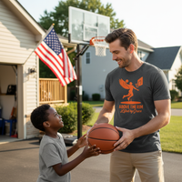 Load image into Gallery viewer, Above the Rim: Lifted By Grace - Christian Tee