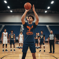 Load image into Gallery viewer, Above the Rim: Lifted By Grace - Christian Tee